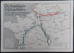 Postcard - 10.Pz.Div.