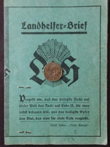 'Landhelfer-Brief' - Meißner