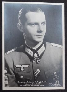 Postcard-picture from the series: 'Ritterkreuzträger des Heeres' - Kylling-Schmidt