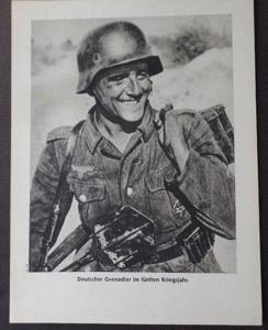 Cinema window propaganda photo (printed)