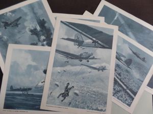 Period cover with 17 images - Luftwaffe - Erich Klinghammer