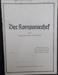 Period booklet 'Der Kompaniechef' - Ellenbeck