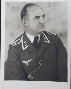 Postcard picture 'Feldwebel' recipient 'DKiG' Luftwaffe.