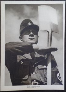 Postcard 'Der Arbeitsmann'