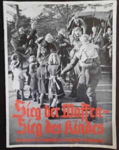 'Sieg der Waffen -Sieg des Kindes' SS Hauptamt-Schulungsamt.