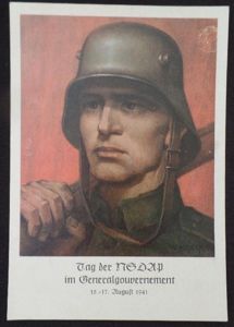 'Tag der N.S.D.A.P. im Generalgouvernement' - postcard - Krakau - …