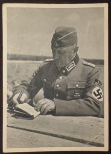 'Feldpost' postcard - 'Reichsarbeitsführer' - Häns Retzläff