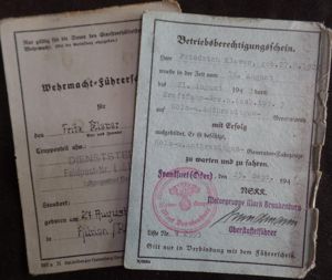 'Führerschein' (drivers license) - Klever