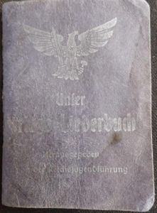 'Reichsjugend' song booklet.