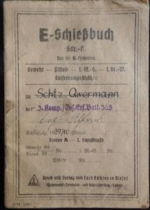 'E-Schiessbuch' (shooting record booklet) - Qwermann