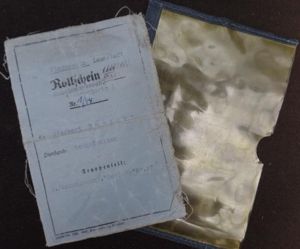 'Rollschein' -Schwimmermasch -See - (Einmotorig) Kampfgeschwader 'Boelcke' - Böttger