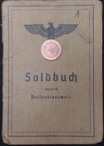 Soldbuch WH (Heer) 'Waffen-Wachtmeister' 81.Inf.Div.- Arnold