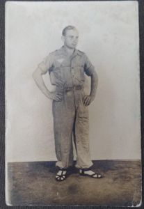 P.O.W. photocard Luftwaffe-U.S.A.