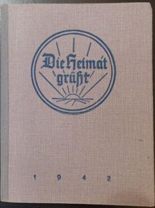 Period notebook'Die Heimat Grüsst'