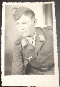 Photo Luftwaffe enlisted staff probably signal (Nachrichten?)