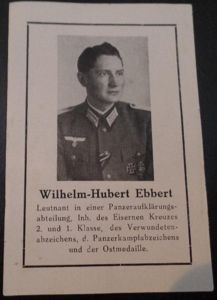 Deathcard german soldier-Smolensk