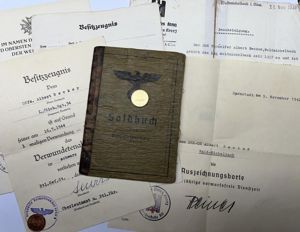 Soldbuch / citation grouping - WH (Heer) - 391.Sich.Div./201/Sich.Div. - …