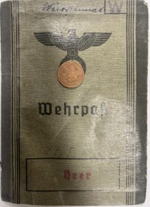 Wehrpass - WH (Heer) - 320.Inf.Div. - Würschmidt