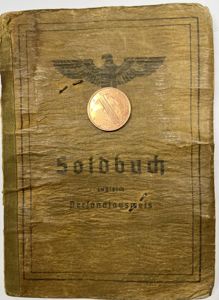 Soldbuch WH (Heer) - 268.Inf.Div. - 'Panzerknacker' - Erdel
