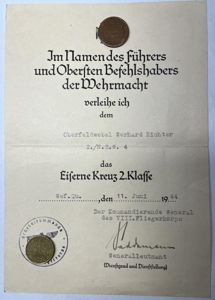 Citation - Luftwaffe - N.S.G.4 - Richter