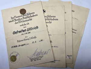 Citation grouping - WH (Heer) - 208.Inf.Div. - Ullrich