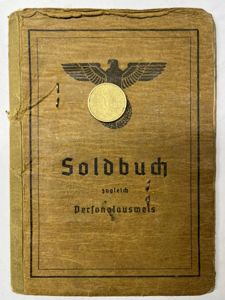 Soldbuch WH (Heer) - Fest.Pi.Stab 15 - Zahren