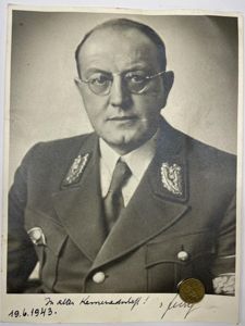 Portrait NSDAP - Hugo Jury - 1943