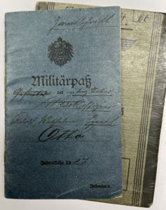 Wehrpass/'Militärpass' - WH (Heer) -15.Pz.Div. - Otto