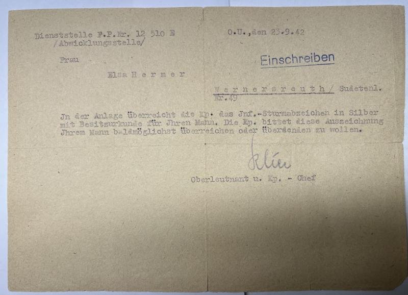 Citation grouping - WH (Heer) - 296.Inf.Div. - Hermer — image 5