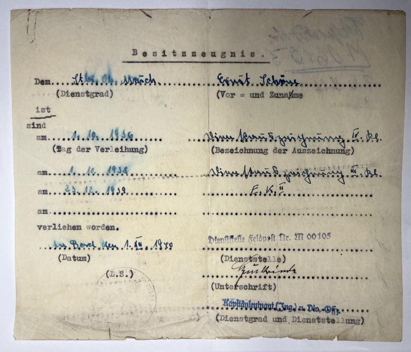 Citation grouping - KM - 'Gneisenau' - Schöne — image 6