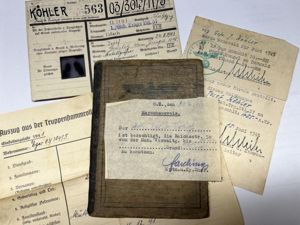 Soldbuch WH (Heer) - Geb.Träger Btl.57/270.Inf.Div. - Köhler