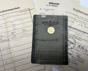 Wehrpass - Luftwaffe - 'Luftnachrichten' - Fedrizzi