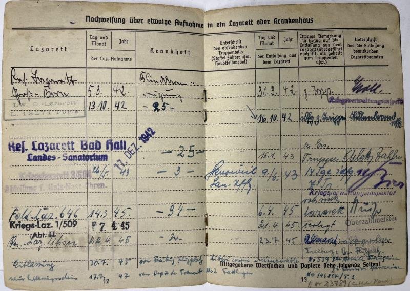 Soldbuch/drivers-license - Luftwaffe/WH(Heer) - 159.Inf.Div. - Keilhack — image 5