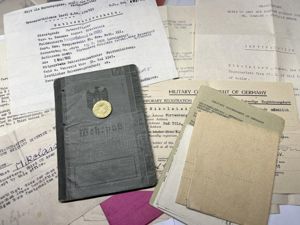 Wehrpass - Luftwaffe - Flak - Heeresguppe B - Normandy …