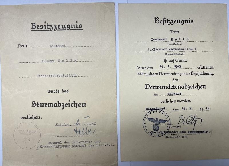 Citation grouping - WH (Heer) - 9.Pz.Div. - Halle — image 3