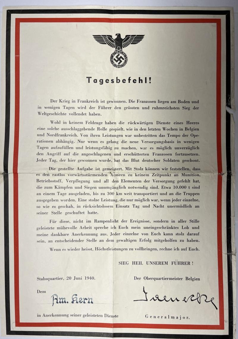 'Tagesbefehl' - 1940 — image 2