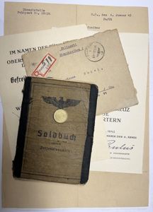 Soldbuch /award documents grouping WH (Heer) - 6.Armee - Nagel