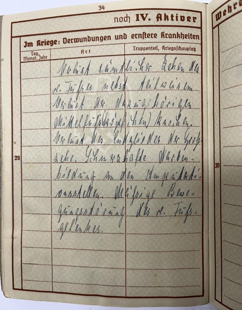 Wehrpass - WH (Heer) - 267.Inf.Div. - Dietrich — image 9