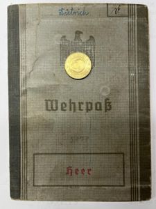 Wehrpass - WH (Heer) - 267.Inf.Div. - Dietrich