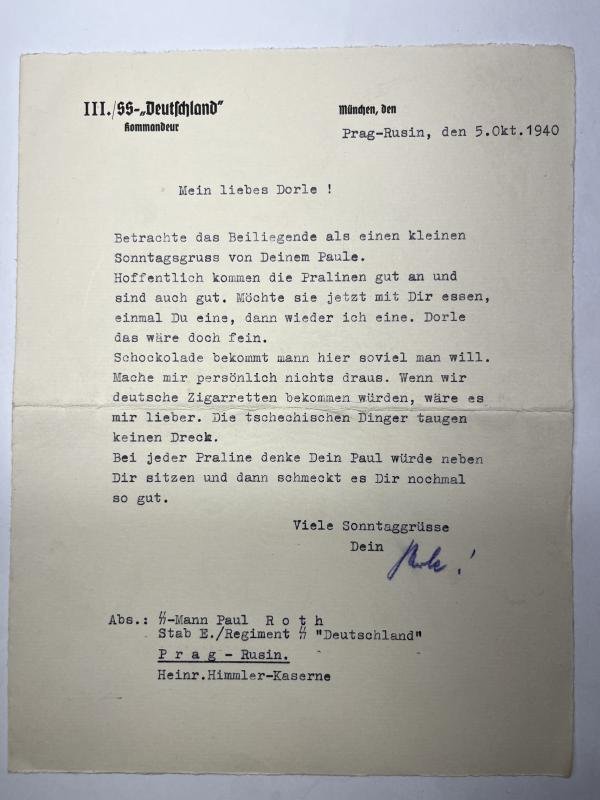 SS 'Deutschland' /KM -document grouping - Roth — image 2