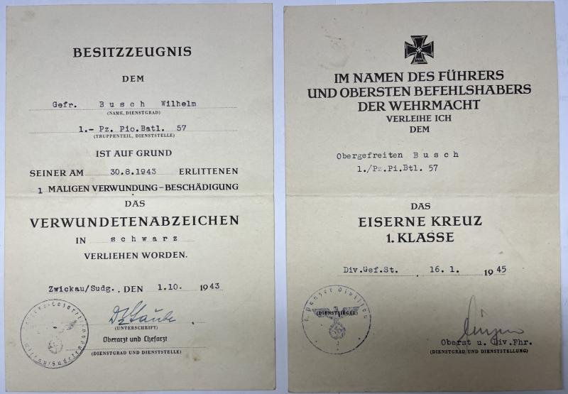 Citation grouping - WH (Heer) - 6.Pz.Div. - Busch — image 3