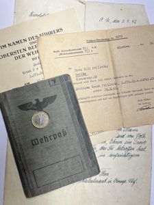 Wehrpass/citation - WH (Heer) - 268.Inf.Div. - Prillwitz