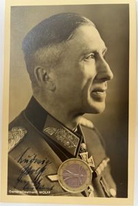 Hoffmann photocard - 56.Inf.Div. - Wolff