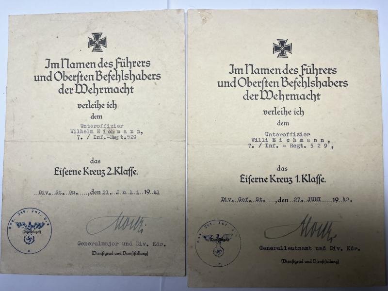Soldbook/citations/photoalbum grouping - WH (Heer) - 299.Inf.Div. - Eichmann — image 5