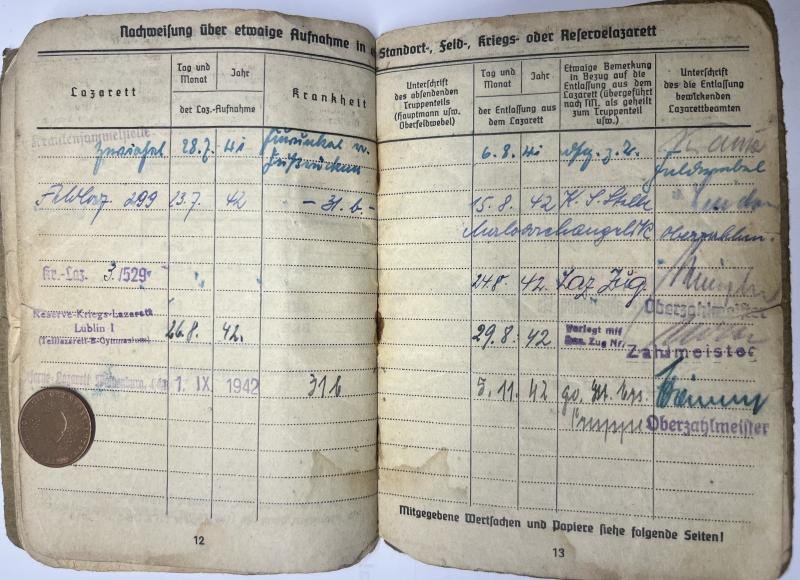 Soldbook/citations/photoalbum grouping - WH (Heer) - 299.Inf.Div. - Eichmann — image 9