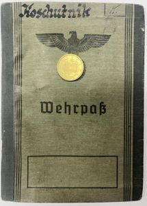 Wehrpass - Luftwaffe 176.Inf.Div. - Koschûtnik