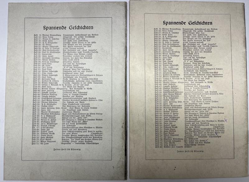 4 x wartime booklet 'Spannende Geschichten' — image 3