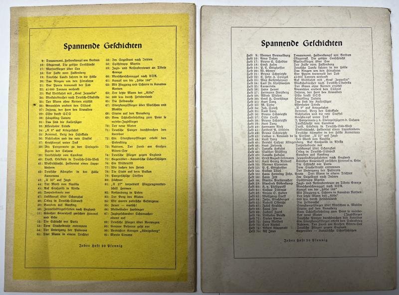 4 x wartime booklet 'Spannende Geschichten' — image 5