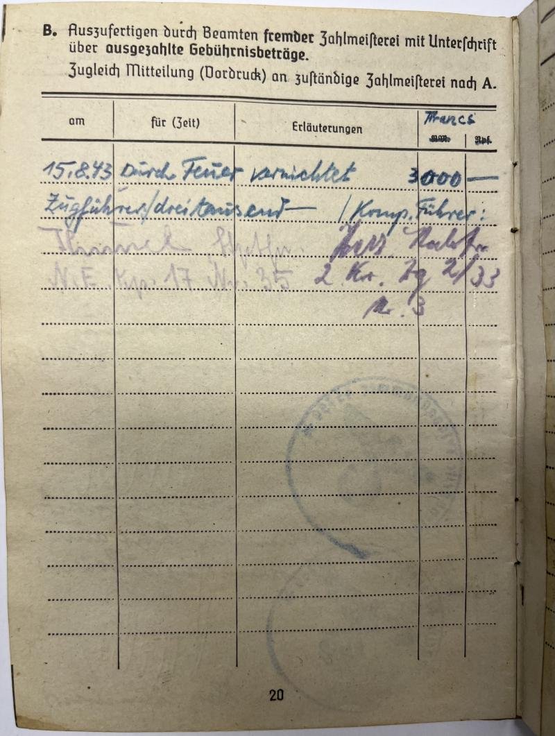 Soldbuch/citations/photoalbum - DAK - Hoffmann — image 7