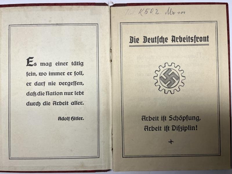 Wehrpass - WH (Heer) - 'Volkssturm' - Rose — image 3